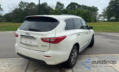 2014 Infiniti Qx60 z USA, uszkodzony, nr VIN 5N1AL0MM5EC534914